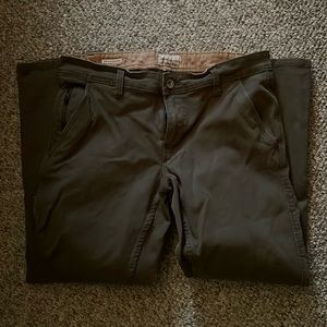 Original Weatherproof Vintage green pants 34x29